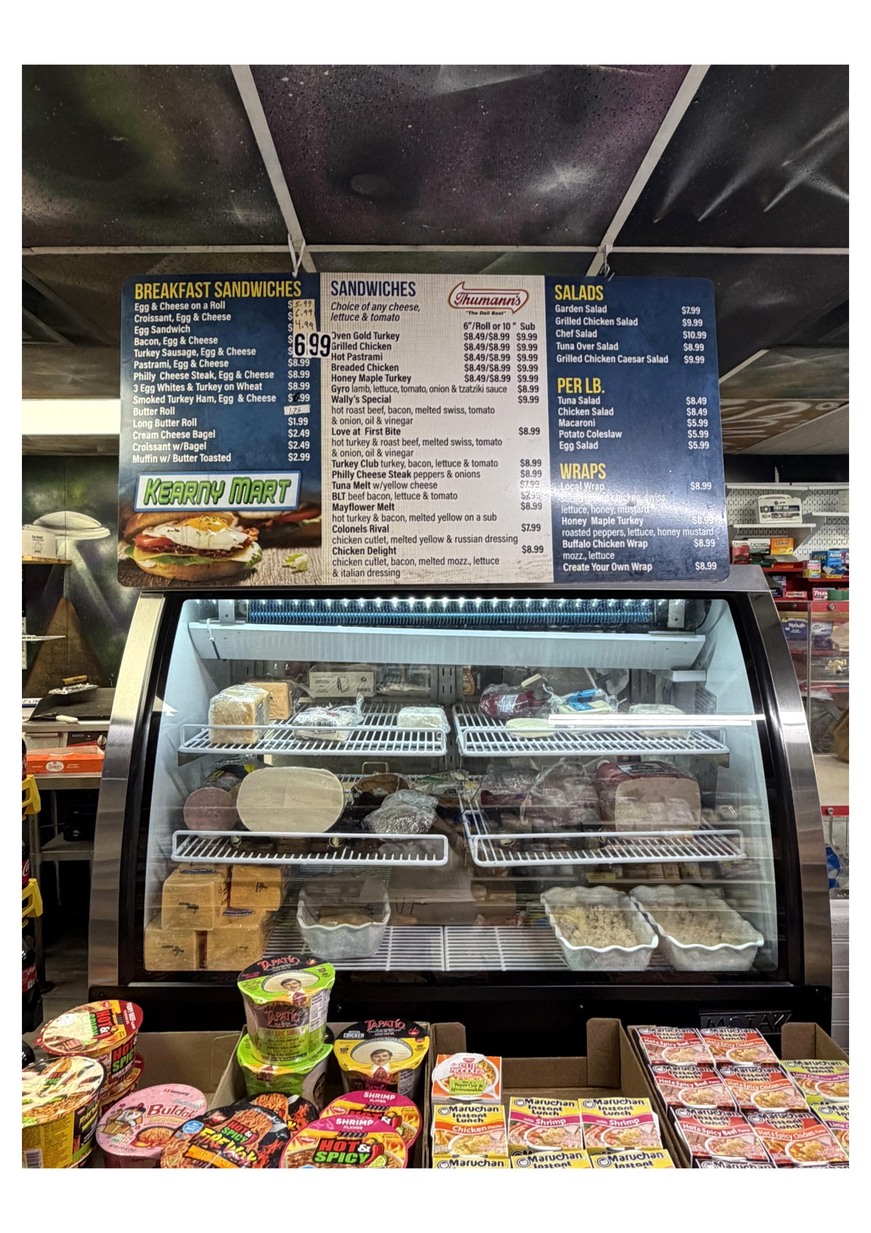 Kearny Mart deli area